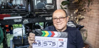 Il primo ciak del film di Carlo Verdone Scuola di seduzione.