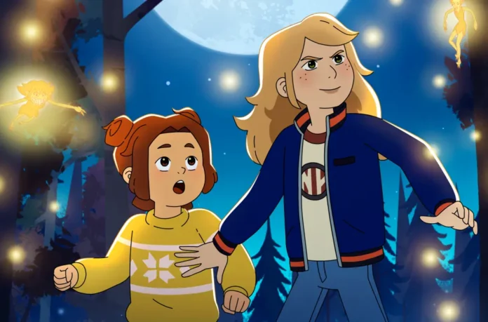 In foto le protagoniste della serie Le sorelle Grimm.