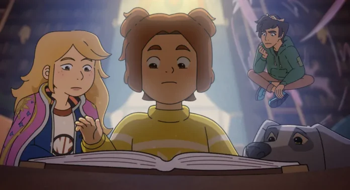 Una scena dalla serie The Sisters Grimm.