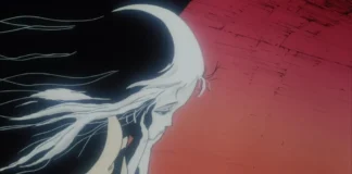 Una scena della versione in 4K dell'anime L'uovo dell'angelo.