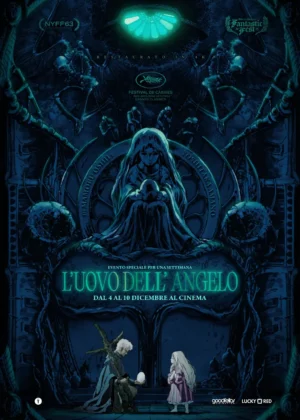 Il poster del film L&rsquo;Uovo dell&rsquo;Angelo.