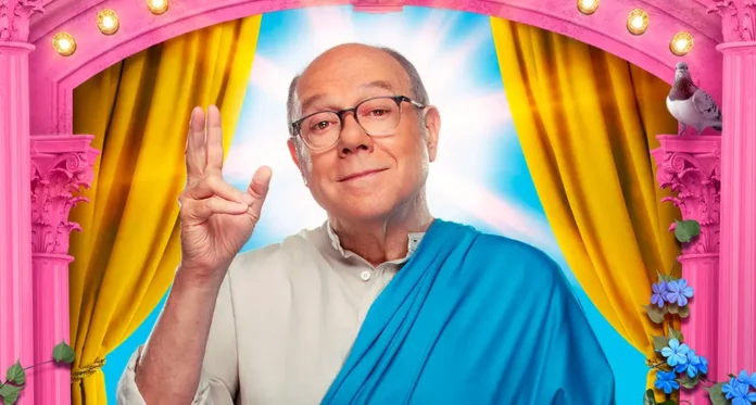 Carlo Verdone nel poster della stagione finale di Vita da Carlo.
