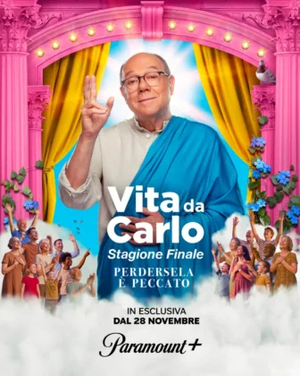 Il poster della stagione finale di Vita da Carlo.