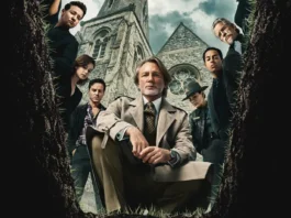 Daniel Craig nel teaser poster di Wake Up Dead Man - Knives Out.