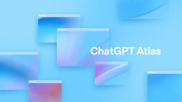 Una schermata del nuovo browser Atlas che monta ChatGPT.
