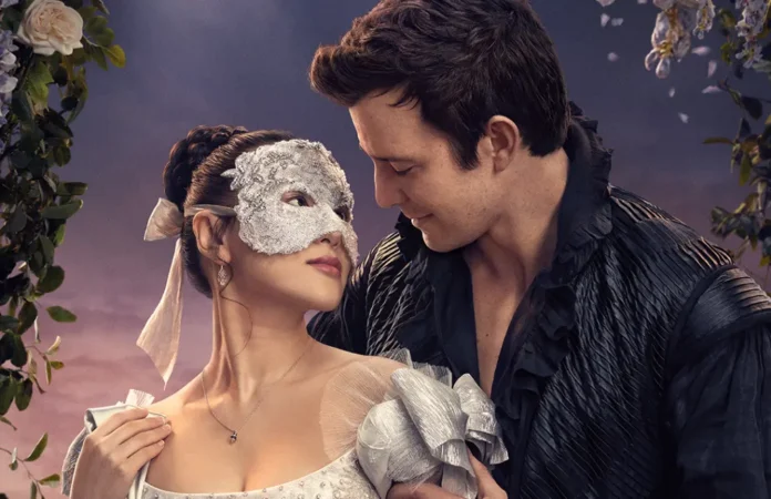 Il poster della stagione 4 di Bridgerton.