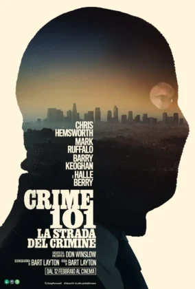Il poster del film Crime 101 - La strada del crimine.