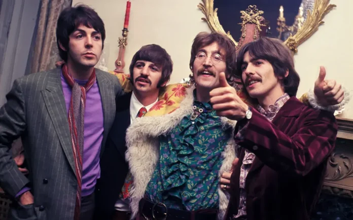 I Beatles nel documentario The Beatles Anthology.