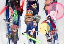 La key-art della terza stagione della serie Star Wars: Visions.