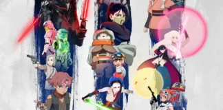 La key-art della terza stagione della serie Star Wars: Visions.