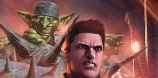 Il poster dell'audiolibro Dungeon Crawler Carl.