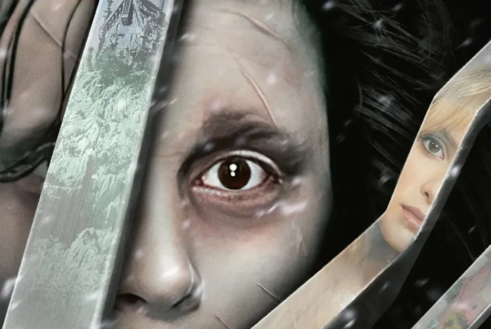 Una illustrazione del film Edward Mani Di Forbice.