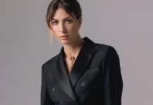 In foto la conduttrice e cantante Ema Stokholma.