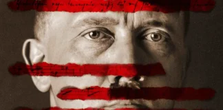 Una foto dal poster del documentario La grande paura di Hitler. Processo all'arte degenerata.