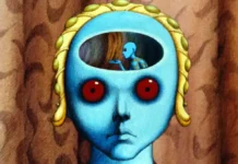 Una scena del film Il pianeta selvaggio.