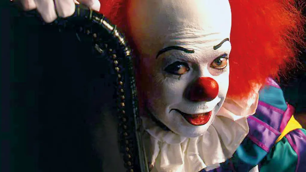 Tim Curry nella miniserie TV It.