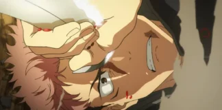 Una scena dall'anime Jujutsu Kaisen - Esecuzione.