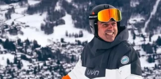 Lo sciatore Kristian Ghedina nel documentario Kristian Ghedina: Storie di Sci.