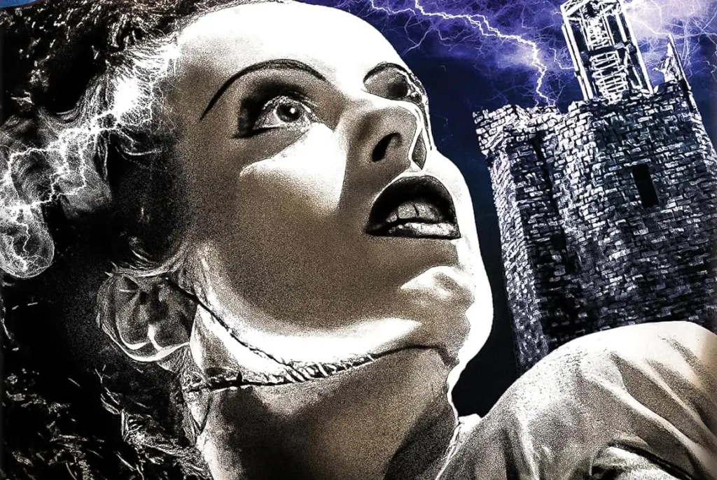 Una immagine della versione Steelbook del film La moglie di Frankenstein.