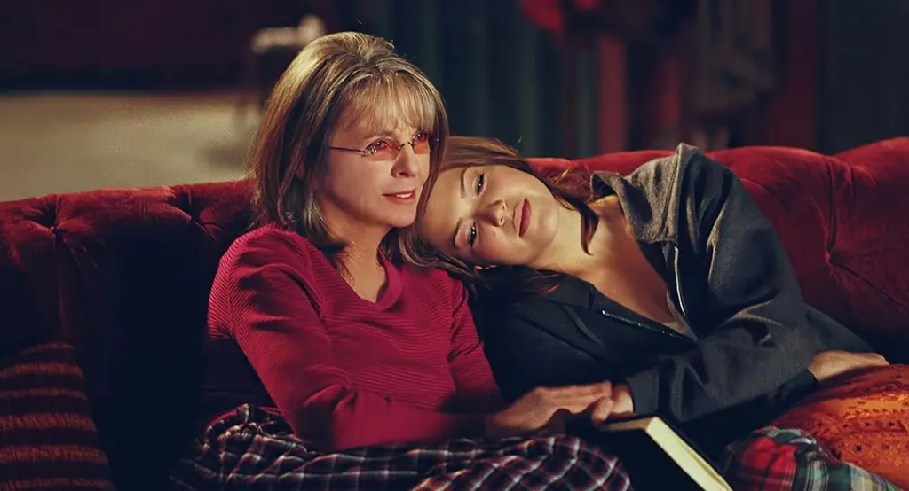 Diane Keaton nel film Perchè te lo dice mamma.