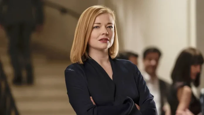 Sarah Snook nella serie TV All Her Fault.