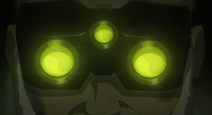 Una scena della serie Netflix Splinter Cell: Deathwatch.