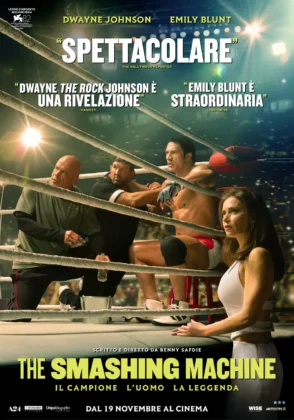 Il nuovo poster del film The Smashing Machine.