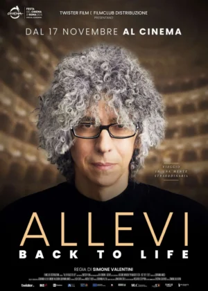 Il poster del documentario Allevi Back to Life.