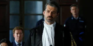 Luca Argentero nella serie Sky Avvocato Ligas.