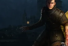 La key-art dell'RPG The Blood of Dawnwalker.