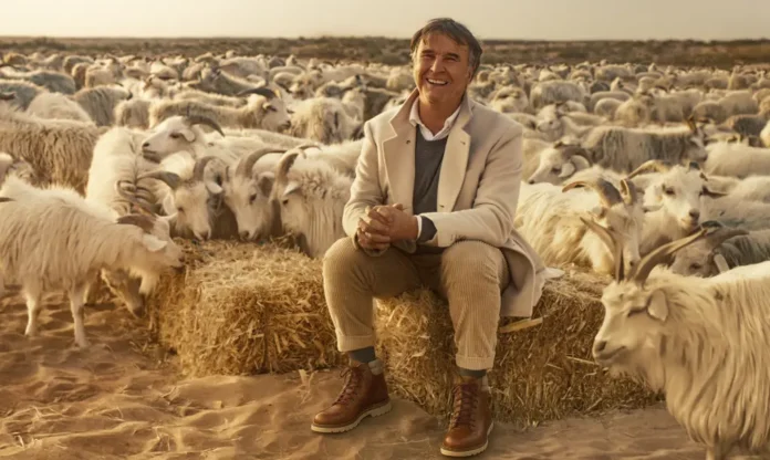 Una scena dal film Brunello il visionario garbato.