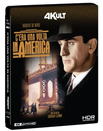 La versione homevideo in 4K del film C'era una volta in America.