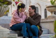 Mariasole Pollio e Mauro Racanati nel film Come Romeo e Giulietta.