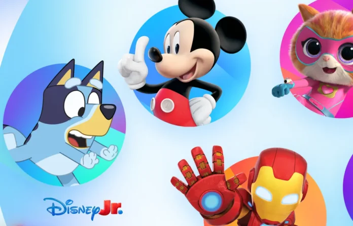 L'immagine che pubblicizza il nuovo canale Sky Disney Jr.