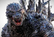 Il possente Godzilla nel film Godzilla Minus One.