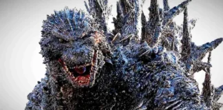 Il possente Godzilla nel film Godzilla Minus One.