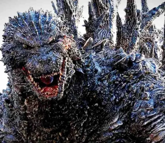 Il possente Godzilla nel film Godzilla Minus One.
