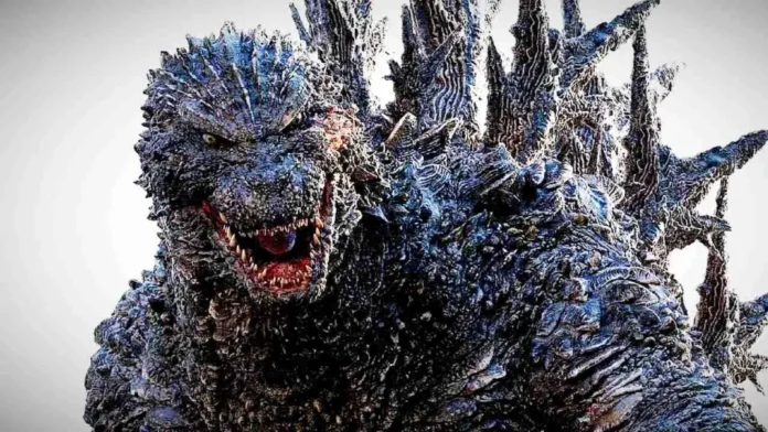 Il possente Godzilla nel film Godzilla Minus One.
