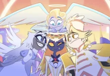 Una scena dalla seconda stagione di Hazbin Hotel.