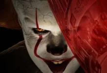 Pennywise nella serie TV horror It: Welcome to Derry.