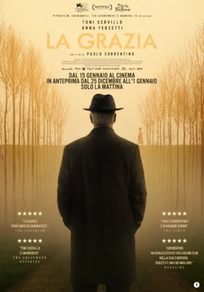 Il poster del film La grazia.