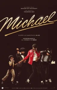 Il poster del biopic Michael.