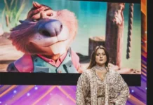 Michela Giraud nello show Italia’s Got Talent.