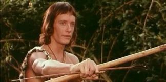 In foto il protagonista della serie TV Orzowei - Il figlio della Savana.