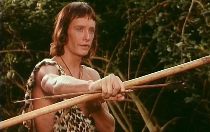 In foto il protagonista della serie TV Orzowei - Il figlio della Savana.