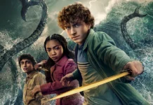 Una foto del nuovo poster della stagione 2 di Percy Jackson e gli Dei dell’Olimpo.