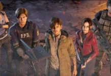 In foto i protagonisti del gioco mobile Resident Evil Survival Unit.