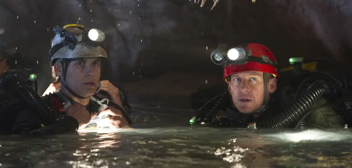 Una scena dal film Sanctum.