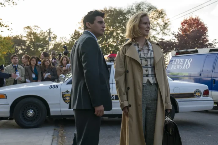 Simon Baker nella serie TV Scarpetta.