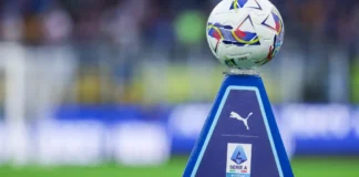 In foto il pallone da calcio simbolo della Serie A Enilive 2025-2026.